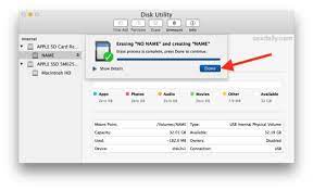 Wiping sd card in partition expert will make sd card back into raw status, so you can initialize it and format it again, which can also be done in partition expert, the all in one this can be the easiest way and you will be able to get results in no minutes. How To Format An Sd Card On Mac Osxdaily