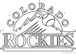 How to print coloring pages from your browser window if you prefer to not save the image you want to print on your own. Colorado Rockies Coloring Pages Coloring Home