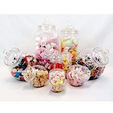 Check spelling or type a new query. 10 Pc Candy Buffet Set Plastic Candy Jars Candy Containers Sweets Jars For Wedding Or Kids Party Sweet Jars Candy Buffet Set Candy Buffet Kit