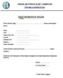 Apa tujuan dari surat izin, bagaimana tata cara penulisannya, kosa kata yang tepat untuk digunakan sesuai dengan kondisi dan keadaan. Contoh Surat Keterangan Kuliah Belajar Office