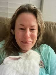 funny cat moment with flour plate