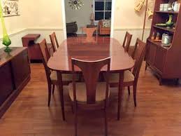 Designer dining room furniture and dining chairs. Mid Century Modern Walnut Dining Set By Broyhill Emphasis Epoch