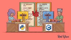 C++ has complex syntax as compared with python. Python Vs C Selecting The Right Tool For The Job Real Python