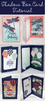 In today' video i have lots of tips and tricks: Colour Me Happy More Shadow Box Cards A Tutorial For You
