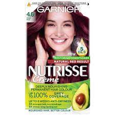 Garnier Nutrisse Permanent Hair Dye Various Shades In 2021 Permanent Hair Dye Dyed Hair How To Dye Hair At Home
