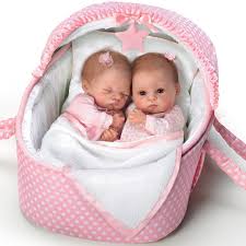 The Ashton Drake Galleries Waltraud Hanl Lifelike Lullaby Twins Baby Girl Doll Set Featuring Heather And Hannah Buy Online In Ecuador At Desertcart Ec Productid 13978110