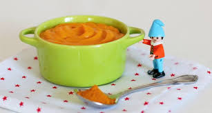 Puree De Carotte Et Patate Douce Au Curcuma Cuisine De Bebe Recette Bebe Puree Carotte Curcuma Recette