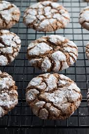 Spiced Ginger Crinkle Cookies Recipe Crinkle Cookies Cake Mix Gingerbread Cookie Mix Chewy Cookie