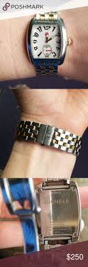 Michele Urban Mini Two Tone Bracelet Watch Bracelet Watch Mini Two Tone