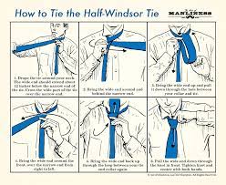 By tying a full windsor knot. How To Tie A Half Windsor Knot An Illustrated Guide The Art Of Manliness