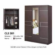 Produk lemari pakaian minimalis pintu 3 murah ini kami tawarkan kepada anda dengan harga yang terjangkau, kami berani bersaing dengan perusahaan dagang lainnya, karena kami merupakan produsen asli furniture di jepara, dengan harga murah anda sudah bisa mendapatkan produk asli jepara ini. Jual Lemari Pakaian 3 Pintu Murah 301 Terbaru Juli 2021 Blibli