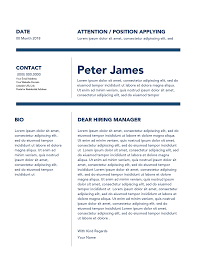 free resume templates