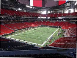 Mercedes Benz Stadium View From Mezzanine Level 247 Vivid