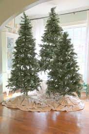 Now Try This Christmas Tree Clusters Christmas Tree Forest Flocked Christmas Trees Decorated Flocked Christmas Trees