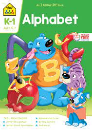In preschool through first grade, young students learn their abcs, the building blocks to the world's greatest novels, . Amazon Com School Zone Alphabet Workbook 32 Pages Ages 5 To 7 Kindergarten To 1st Grade Abcs Letters Letter Word Object Association And More School Zone I Know It Workbook