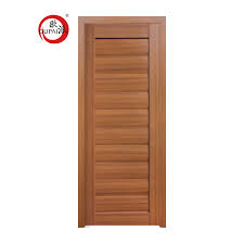 China Hot Sale Single Design Polish Flush Hotel Simple Bedroom Door Designs China Wooden Door Interior Door To keep installation easy, attach the door directly to the wall and pair with a simple platform bed.