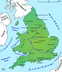 Eines der beliebtesten touristenziele ist die hauptstadt london. England Landkarte Geografie Lander England Goruma