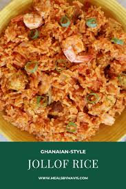 Ghanaian Jollof Rice Recipe African Food African Cooking West African Food