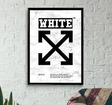 Custom Off White Poster Streetwear Poster Hypebeast Poster Wall Art Virgil Abloh White Wall Art Harry Styles Poster Wall Art