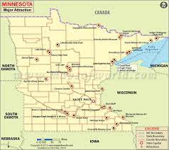 Places To Visit In Minnesota Map Of Minnesota Attractions Minnesota Attractions Minnesota Summer Road Trip
