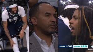 Anthony Davis gets injured then airballs 3 and camera pans to Nico Harrison  💀