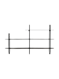 Etagere murale design pour le salon. Etagere Murale Metal Noir Elly Westwingnow