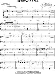 View, download or print this heart and soul piano sheet music pdf completely free. Hoagy Carmichael Heart And Soul Sheet Music Easy Piano In F Major Transposable Download Print Sku Mn0096746
