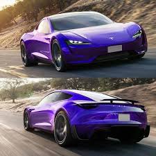 Do You Like This Purple Roadster Its My Favorite Follow Teslavibes Follow Teslavibes Follow Teslavibes No In 2020 Tesla Roadster Tesla Sports Car Tesla Car