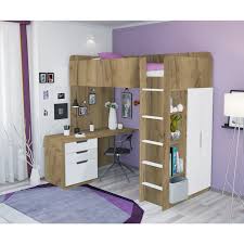 Der sieger unter den schreibtisch schrank hochbett kombinationen ist das thuka hochbett von dynamic24. Hochbettset Atlanta Ii Mit Kleiderschrank Und Schreibtisch 4 Farben Mobel Zeit