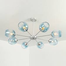 Check spelling or type a new query. Blue Faded Glass Bubble Chandelier Modern Chic Multi Light Art Deco Hanging Lamp Takeluckhome Com