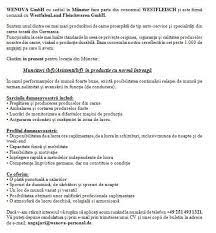 Conform bazei de date a agenţiei naţionale pentru ocuparea forţei de muncă, la începutul lunii august, în evidență sunt 13.323 de locuri de muncă vacante. Wenova Locuri De Munca In Germania Tel 49 251 493 1321 Facebook