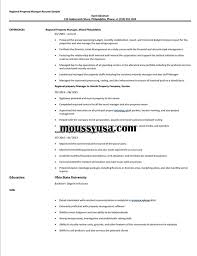 However, most of the times, it might happen that you may have to send in your cover. Regional Property Manager Resume Sample Manager Resume Budget Forecasting Property Management