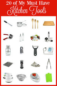 20 of my must have kitchen tools