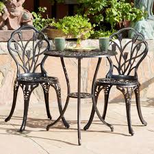 164 Wilkins 3 Piece Bistro Set By August Grove Patio Furnishings Outdoor Patio Furniture Sets Outdoor Patio Set