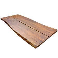 Wide and can seat 2 people comfortably, 4 at a squeeze. Ashston Live Edge Acacia Wood Rustic Farmhouse Large Dining Table Top