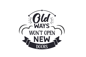 Download Old Ways Won T Open New Doors Svg Cut File By Creative Fabrica Crafts Creative Fabrica PSD Mockup Templates