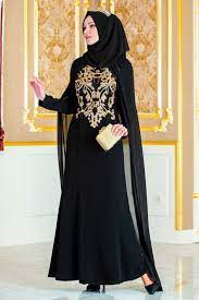Islemeli Patirti Tesettur Abiye Elbise Modelleri Moda Tesettur Giyim Elbise Modelleri Moda Elbise