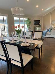 It doesn't have to be, though! Formal Dining Area Elegant Dining Room Dining Room Round Dining Table