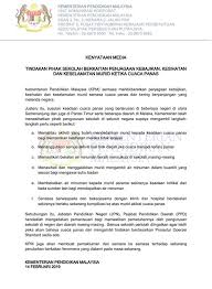 Pengurusan keselamatan murid di sekolah, yang perlu dititikberatkan oleh semua. Cuaca Panas Sekolah Diminta Ambil Langkah Berjaga Jaga M Update