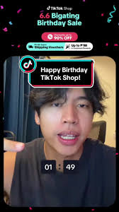 Happy Birthday TikTok Shop! At dahil birthday niya, you can be one of the 6  lucky winners of an Infinnix Phone! Just use this filter and say Happy  Birthday TikTok Shop for as long as you can