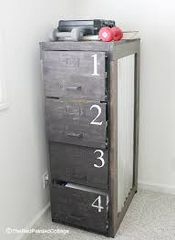 Maybe you would like to learn more about one of these? Learn How To Transform An Ordinary File Cabinet Into Extraordinary Using Corrugated Metal The Red Painted Cottage
