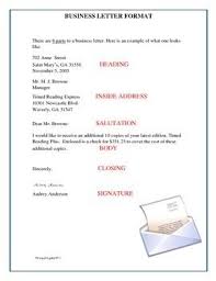 Free Business Letter Format And Blank Template Business Letter Format Letter Writing Format Business Letter
