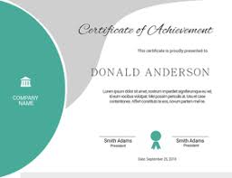 You can edit the sample certificate wording and choose between landscape or portrait styles. Free Printable Certificate Templates Postermywall