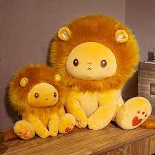 Leo The Little Lion Cute Stuffed Animals Plushies Kawaii Plushies