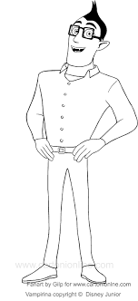 Bendy is one of the main characters in the game. Drawing Boris Hauntley Vampirina S Father Coloring Page