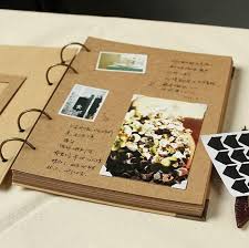 Diy Kraft Papier Hochzeit Album Scrapbook Album Fotoalbum Photo Album Diy Diy Wedding Guest Book Diy Guest Book