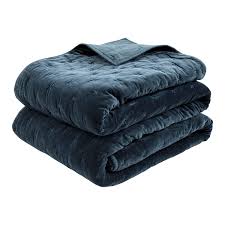 Free delivery and returns on ebay plus items for plus members. Chateau Velvet Bedspread Navy Large Wallace Cotton Wolf Badger