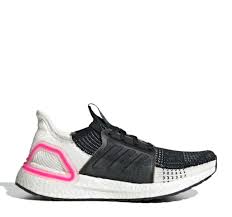 Black And White Ultra Boost 19 Leap And Run With The Adidas Ultraboost 19 With A Lightweight Primeknit Upper For Stretch And Signature Boost Cushioni Adidas Ultra Boost Ultra Boost Sneakers