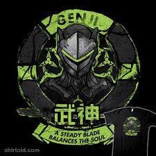 Swift strike allows genji to engage, escape, or move between. Genji Is With You Shirtoid