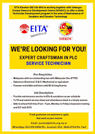 Eita Elevator M Sdn Bhd Is Working Selangor Human Resource Development Centre Shrdc Facebook